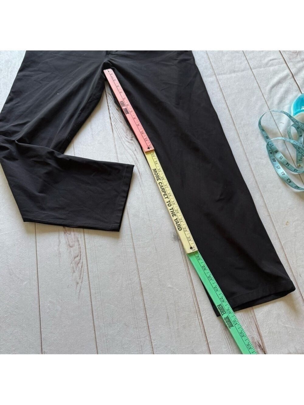 Lululemon Men’s Black Business Casual Pants No Tag Size See Approx Measurements - Picture 6 of 9